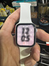 Apple 苹果手表 二手智能手表 WatchSeries S5/6/7/8/9 SE/SE2 GPS/蜂窝版 二手苹果手表 苹果SE/蜂窝/银色 99新 44mm(45mm) 实拍图