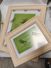 维佳美式复古相框创意摆台挂墙画框装裱框照片墙拼图框油画框外框 橡木白 10寸可摆可挂-可放20.3*25.3cm 实拍图