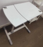 山业 移动电脑桌 双面板可升降学生桌沙发 床边/床上桌 懒人桌DESK040 白色 实拍图