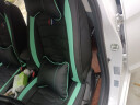 豫垫坊 新款汽车坐垫全包围四季通用冰丝全皮卡通座垫五座全车汽车座套 北欧绿全皮豪华版 现代IX35朗动领动名图途胜悦动 实拍图