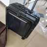 Unite Star前开口商务登机箱18英寸电脑拉杆箱多功能行李箱短途小型旅行箱 18寸前开口登机箱 拉链 18英寸 前开口电脑登机箱 实拍图