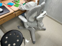 黑白调学习时光G6追背星学习椅【自动追背 有机硅皮】儿童学习椅学生椅子 灰  实拍图