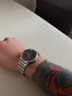 上海（SHANGHAI）手表男自动机械品牌名表礼物【官方正品】日历表盘钢表带国表819 黑盘银壳【40MM表盘】 实拍图