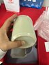 宜杯子汝窑茶杯茶水分离家用陶瓷泡茶杯大容量高档办公杯商务杯400ml 米黄汝窑尚文杯 实拍图