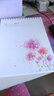 锦兔 A4素描本画画本美术绘画本涂鸦本素写纸50张加厚速写本彩铅画本中小学生初学者图画本 浪漫花语 实拍图