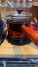 76茶业加热杯垫暖杯垫保温底座恒温器水杯茶具配件 智能加热茶座杯垫 黑色菱形保温座 实拍图