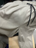 GENIOLAMODE男装裤子宽松休闲裤锥形显高直筒裤男士百搭通勤易穿搭春秋季长裤 卡其色(空白) M 170 实拍图