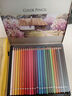 得力（deli）24色油性彩色铅笔高显色美术设计专业手绘专用绘画笔彩铅入门填色彩笔铁盒套装6565 实拍图