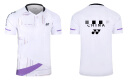 YONEX尤尼克斯yy羽毛球服速干短袖110353团队运动比赛服队服球衣上衣 110353白淡紫  男款 L 晒单实拍图