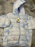 迪士尼（DISNEY）女童轻薄羽绒服耐脏油污90白鸭绒儿中大童衣服24冬DB431KE01蓝130 实拍图