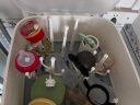 babycare婴儿奶瓶收纳箱晾干架婴儿奶瓶收纳盒沥水架带盖防尘大号 莹白 晒单实拍图
