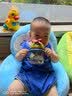 彤明雨鑫 儿童懒人榻榻米小沙发座椅幼儿园沙发凳创意生日礼物毛绒玩具 叮当猫 50X45厘米 实拍图