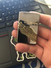 ZIPPO打火机原装韩版古银飞得更高煤油防风 七夕情人节礼物送男友 黑冰飞的更高（礼盒装） 实拍图