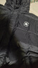 Converse匡威儿童男童连帽羽绒服秋冬新品保暖外套女童短款加厚红色面包服 正黑色 160 /76 【建议身高152-158cm】 实拍图