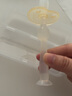 哈咔（haakaa）宝宝训练牙刷硅胶软毛0-1-2-3岁婴儿幼儿口腔清洁360度儿童乳牙刷 奶黄色 实拍图