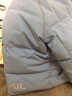 鸭鸭（YAYA）羽绒服男短款2021冬季新款鸭绒连帽冬季韩加厚商务休闲保暖外套Y 晴天蓝-DYG07B0250 175/92A 实拍图