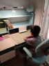 爱果乐（IGROW）儿童学习桌椅儿童书桌学习桌儿童学习桌椅套装升降桌写字桌实木 畅学家mini 1M+童星椅 蓝色 实拍图