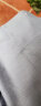 金利来【桑蚕丝】2023春夏男士衬衣凉感弹力商务短袖衬衫 蓝格-65 M  晒单实拍图
