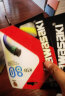 川崎KAWASAKI羽毛球拍线网线高弹抗磅性强耐用型单条ksb-80荧光黄 实拍图