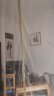 起贝 新中式客厅装饰画茶室装饰画装饰画挂画书法墙面壁画字画 1.悟（默认木色框） 布艺背板画-40x40厘米 实拍图