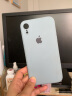 阿斯汀（ATHDDIN） 苹果系列型号手机壳iPhone 直边精孔硅胶软壳带苹果标 烟灰蓝【纯色软壳】 苹果XR 实拍图