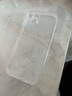攻迪 纯色透明iPhone苹果全系列手机壳防摔硅胶保护套男女款简约高级感全包直边ins波纹防摔手机套 【透明魔方】无图案 苹果13 实拍图