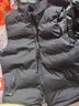 啄木鸟棉马甲男秋冬季装背心坎肩男士内外穿加绒加厚保暖大码上衣服男装 M55黑色 XL（115-130斤） 实拍图