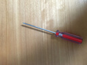 伊莱科（ELECALL）带磁彩条螺丝批一字十字家用螺丝刀微型迷你维修工具拆机多功能 3*75mm(十字)单支装 实拍图