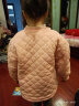 多妙屋女童外套秋冬儿童夹棉保暖上衣男童棉服中大童内搭校服神器童装 粉色 81604 130cm 实拍图