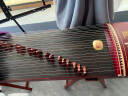 仙声 古筝初学者专业演奏考级刻字刻画扬州乐器 红金石（架子+琴弦或凳子） 实拍图