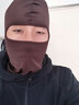 潮人心（CHAO REN XIN）头套夏季防晒面罩护全脸机车头盔内胆透气挡风冰丝摩托车骑行男女 咖啡色 实拍图