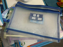 西语透明网格学科科目分类袋双层A4文件袋小学生试卷收纳袋拉链袋透明书袋课本分科学习资料手提文具袋 【双层女生款5个】语数英综合作业 实拍图