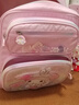 Hello Kitty库洛米书包女生小学生三二一年级2025新款女童护脊减负儿童双肩包 96651A美乐蒂粉（一到三年级） 实拍图