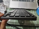 acer蓝牙无线键鼠套装可充电无线键盘鼠标家用商务笔记本台式电脑手机平板通用国产办公键盘无线键鼠 黑灰色-单键盘+大桌垫 实拍图