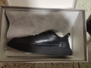 红蜻蜓男鞋经典款平底休闲皮鞋子男士板鞋秋冬运动小黑鞋男 C0TT00171 实拍图