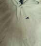 adidas休闲加厚毛圈连帽卫衣套头衫男女阿迪达斯官方轻运动 亚麻绿 2XS 实拍图