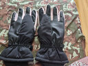 靓魅姿滑雪手套女冬天韩版防泼水防寒保暖加绒加厚手套棉骑行玩雪手套 升级款黑色 均码 实拍图