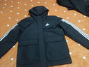 阿迪达斯 （adidas）棉服男装2024冬新款中长款棉衣连帽运动服防风保暖外套夹克IX8884 IX8884 L 实拍图