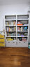 阿格贝贝（agebeibei） 图书馆钢制书架落地一体靠墙书架置物架现代简易书架书柜可定制 白色单面六层0.8M宽主架至尊版 实拍图