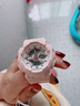 卡西欧（CASIO）GSHOCK手表女防水运动潮流经典三眼双显石英腕表520节礼物送女友 GMA-S120MF-1A经典黑+200米防水 实拍图