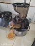 MOKUSAN 榨汁机汁渣分离家用水果蔬菜料理机商用便携大型口径免切过滤原汁机 不锈钢机身（升级200W功率）+冰淇淋网 实拍图