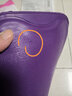 杜托 加厚橡胶热水袋可充水暖手袋注水热水袋冲水老式橡胶热水袋 大号紫色+随机色布套 实拍图