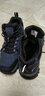 探路者（TOREAD）官方正品登山鞋男秋冬户外防泼水高帮防滑耐磨雪地通勤户外徒步鞋 中灰/砂橙(四季款) 39 (245mm) 实拍图