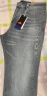 班尼路（Baleno）时尚水洗浅色弹力修身牛仔裤休闲复古直筒长裤 003D 32  晒单实拍图