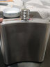 斯涅克 小酒壶随身携带316不锈钢扁酒瓶酒具便携式不绣钢装白酒户外 (2斤)316不锈钢+真皮【4杯1漏】 实拍图