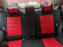 雷凌座套全包 适用于14-2022款丰田雷凌坐垫四季通用座垫双擎E+汽车专用真皮座椅套夏季冬季坐垫套 全车座套360全包围专车定制【黑红拼色豪华款】 新老款广汽雷凌内饰22/21/19/18/17年款 实拍图