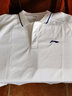 李宁 短袖polo衫男女同款夏季新款透气翻领t恤男单位团购订制棉运动服 男款-标准白121 XXL 实拍图