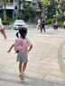 滕阁厢儿童书包幼儿园卡通女童背包宝宝双肩包出游可爱轻便防走失小背包 聪明兔大号（2-3岁） 实拍图