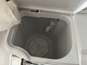 奥克斯（AUX）洗+脱8.5公斤家用大容量半自动洗衣机双桶双缸波轮半全自动小型迷你宿舍寝室HB45P65-98H纯白 纯白 实拍图