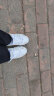 斯凯奇女士复古厚底老爹鞋熊猫鞋小白鞋99999863 白色/海军蓝色 38  晒单实拍图